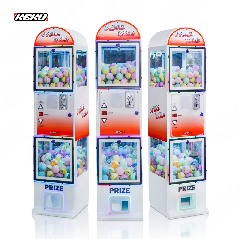 ショッピングゲームセンター遊園地ゲームカプセル自動販売機コイン式ガシャおもちゃ45/75MMカプセル自動販売機