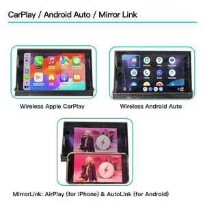 Android Auto Interface Mirror Link AirPlayカープレイ機能AUDI A6 A7RMCシステム用ワイヤレスCarPlayQ5Hデコーダー - Product Image 2
