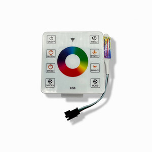 LED-Steuerung 8-Stichtoff Berührung RF Fernbedienung Dimmen 5V 12V 24V Einzelausleuchtung Farbe CCT RGB Led-Streifen Licht-Dimmer-Steuerung