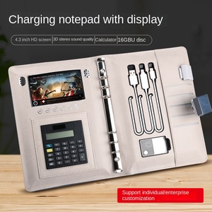 Blocco per impronte digitali per Notebook a ricarica Wireless 80 fogli con copertina rigida per ufficio commerciale U disco Mobile a fogli mobili per uso scolastico - Product Image 3