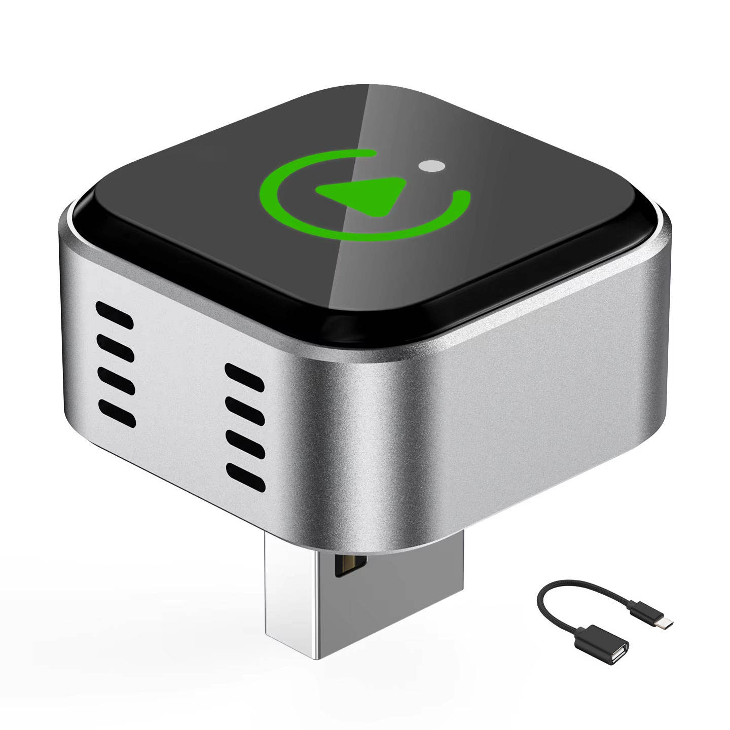 USB A argenté + USB Type C