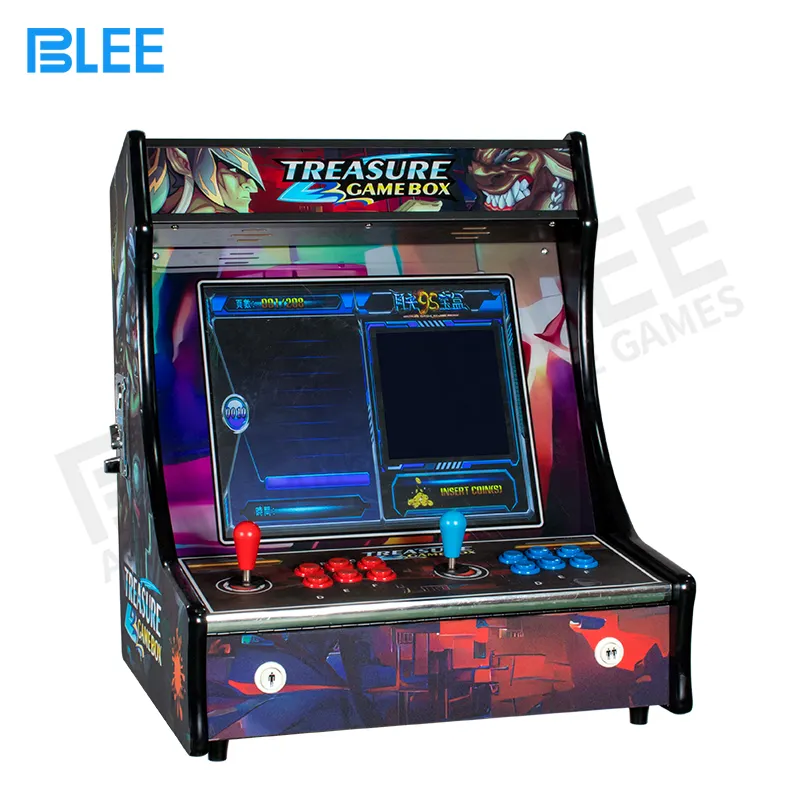 Máquina de arcade de vídeo game bartop 2 jogadores, máquina de jogo de arcade para venda