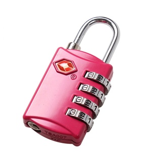 TSA Tùy Chỉnh Hành Lý Túi Khóa 309 Hợp Kim Kẽm 4 Mã Kỹ Thuật Số Kết Hợp Padlock - Product Image 5