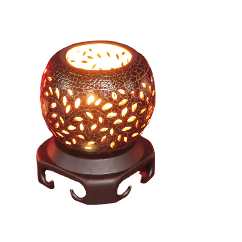 Portacandele in ceramica Tealight olio essenziale incenso diffusore di aromi forno Aroma bruciatore di olio essenziale bruciatore a fusione di cera