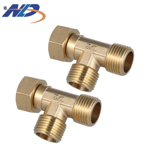 Nld ght <span class=keywords><strong>NPT</strong></span> 3/4 "Nữ x Nam x Nam 3 cách t-Kết nối phù hợp Coupler cho điều hòa không khí lạnh hệ thống ống nước - Product Image 1