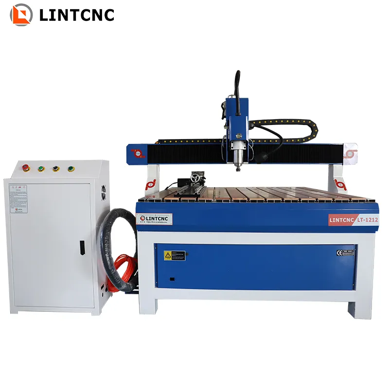 Equipamentos de carpintaria 1212 Atc 220v Máquina Cnc Monofásica para Madeira e Pedra Grande 3 Eixos Cnc Router Máquina Esculpir 3d 7 Eixos