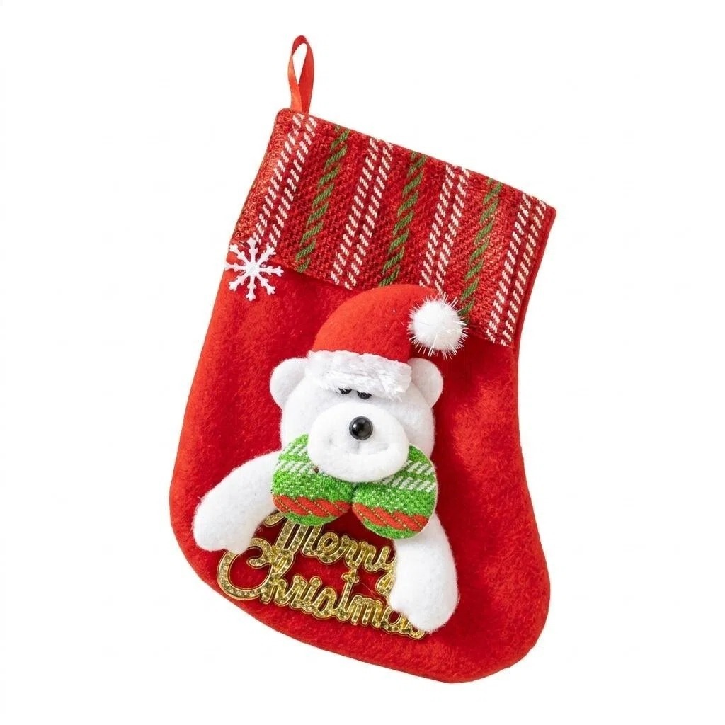 Letter Bear Socks