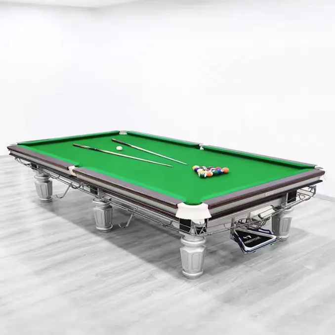 2023 vendita calda della fabbrica vendita diretta High-end su misura tavoli da biliardo Snooker professionale 9ft ardesia tavolo da biliardo a buon mercato all'ingrosso