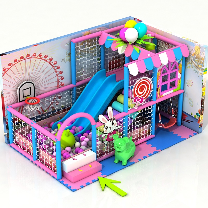 Petit intérieur playgorund pour pépinière enfants