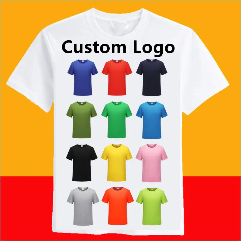 Algodão de alta Qualidade Logotipo Personalizado T Shirt Para Homens Em Branco Pesado Unisex Oversized Tshirt Impressão T-shirts dos homens