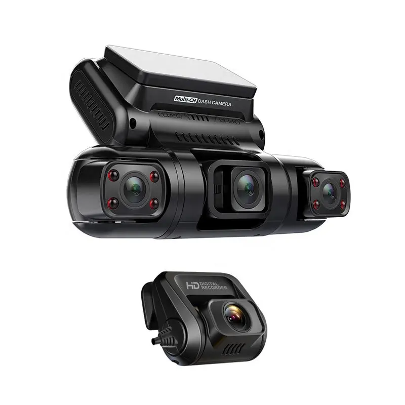 4 kanal 1080P Dash kamera araba GPS HD dört yönlü gece görüş Dash sürüş kaydedici araba kameralar kara kutu oto aksesuarları