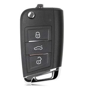 Xhorse XEMQB1EN Super Remote Key 3 Buttons MQB Type for VW Built-in Super <strong>Chip</strong> English Version <strong>Auto</strong> Key <strong>Programmer</strong>