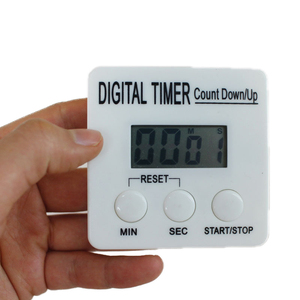 WDD582 Display digitale LCD cucina cottura Timer cottura forma quadrata ABS Timer conto alla rovescia studenti apprendimento Timer Desktop - Product Image 1