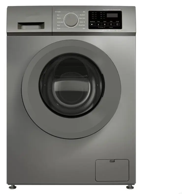 Machine à laver entièrement automatique, v, chargement frontal, pour le linge
