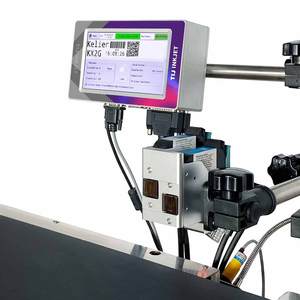 Impresora de código de barras para impresión de inyección de tinta, máquina de codificación de fecha, código de barras, tiempo de impresión, para impresora de inyección de tinta Industrial de plástico, secado rápido, CN;SIC