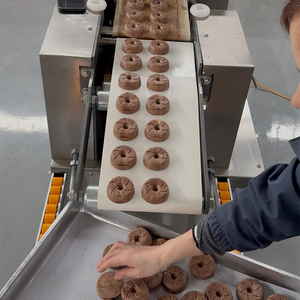 Thương mại Cookie-Making máy nhỏ mini máy đổ Cookie ROTARY Báo Chí đào <span class=keywords><strong>Biscuit</strong></span> làm cho máy - Product Image 3