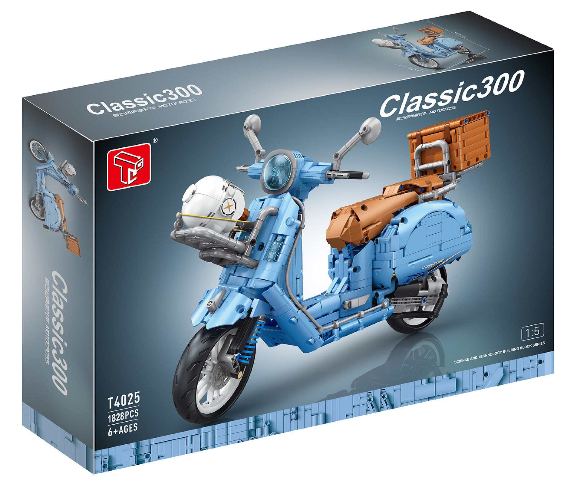 T4025b 300 mouton bleu-59409cm