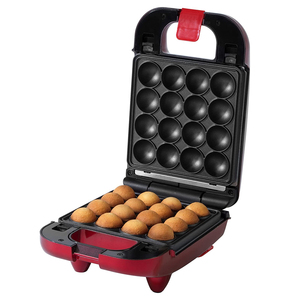 Aifa 16 יחידות חדש <span class=keywords><strong>3</strong></span> ב-<span class=keywords><strong>1</strong></span> נשלף אדום 650W קומפקטי מיני פינוקים מכונת סופגניות עוגת פופס וופלס פינוק מסיבת וופל ועוגות