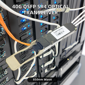 40G QSFP <strong>SR4</strong> 850Nm 150M MPO/MTP Optical Transceiver for FTTH Compatible with Multiple Brands Fiber Optic Transceivers Module - Product Image 6