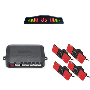 Hesida Mini <strong>LED</strong> <strong>Display</strong> Switcher Parktronic <strong>Car</strong> Detector Auto Parking <strong>Sensor</strong> Kit <strong>Reverse</strong> Assistance <strong>Backup</strong> Radar Monitor Parking - Product Image 1