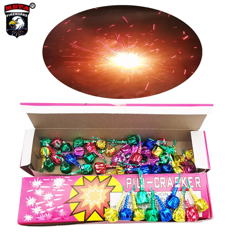 Meta fireworks popolare top grade professional happy playing Fogos de artificio petardi party bombe PILI-cracker toys