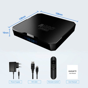 M98 Pro 4K ATV hộp 2GB + 16GB Allwinner H313 Android 10 Set Top Box 2.4/5 gam Dual Wifi và BT Quad Core TV hộp - Product Image 5