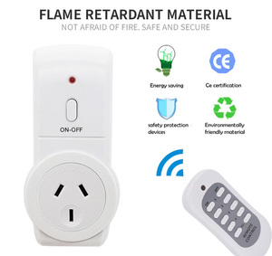 Smart Power <strong>AU</strong> Plug Socket 433.92Mhz Wireless <strong>Remote</strong> Control Contact On/Off Light Switch Socket - Product Image 2