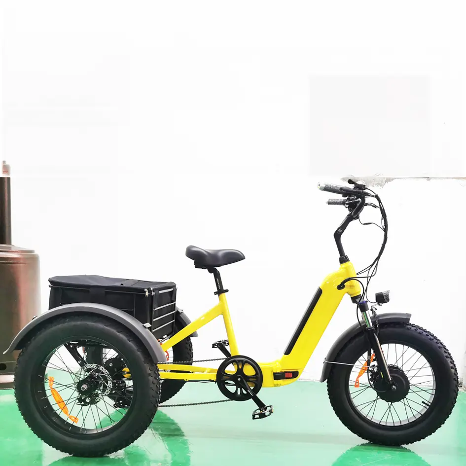 Joyebikes รถสามล้อไฟฟ้า3ล้อ500W 750W,จักรยานสามล้อไฟฟ้าขนาด20นิ้วจักรยานไฟฟ้าสามล้อ