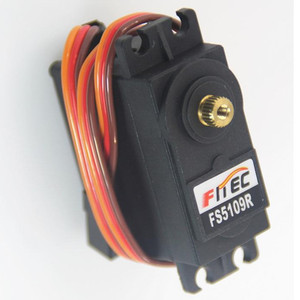 High Torque Servo Motor 360 Continuous Degree 10kg Capacity Metal Plastic for Car Clutch RC Robot Directly China Factory-FS5109R
