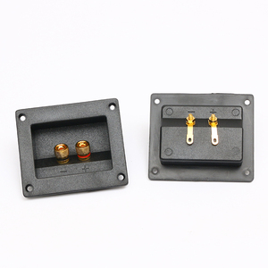 Full Custom OEM Sample Audio Socket 5000M Ohm Insulation Resistance Block Rectangular Audio Junction Box <strong>Speaker</strong> Socket Terminal - Product Image 6