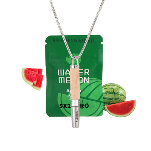 Individuell Aromatisierter Luftinhalator Ohne Dampf Rauchfrei Nikotinfrei Rauchstopp-Stick Anhänger Halskette Mit Kern - Product Image 4