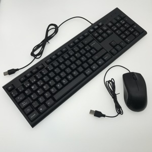 Spanische Tastatur und Maus Combo Laptop verwenden Gaming Gamer Office OEM benutzer definierte Logo verkabelt USB-Computer Desktop-Tastatur Maus Combo - Product Image 3