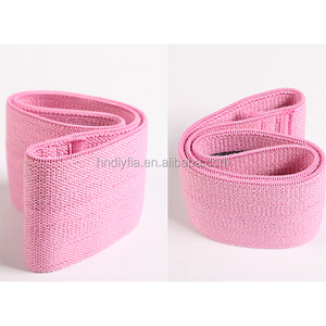 Bandas elásticas ajustables con logotipo personalizado para gimnasio, bandas de ejercicio para entrenamiento de resistencia con logotipo de círculo de cadera, tipo bucle - Product Image 6