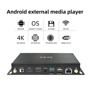 Шэньчжэнь завод Android RK3568 TV Box 4K медиаплеер с USB 2,0 3,0 Dual OS 11 для Smart TV поддерживает Linux Android