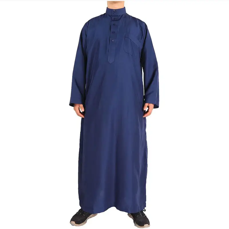 Vêtements islamiques à col montant pour hommes, arabie saoudite, haramain thobes