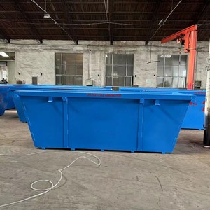 4码二手移动废金属跳过垃圾箱垃圾容器，用于家庭制造工厂建筑餐厅，用于固体废物 - Product Image 3