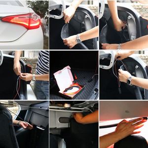 12V Car LED Strip Brakeライト90センチメートルRear Tail Warning Light High Mount Stop Lamp Flow Waterproof Auto Day Interior Accessories