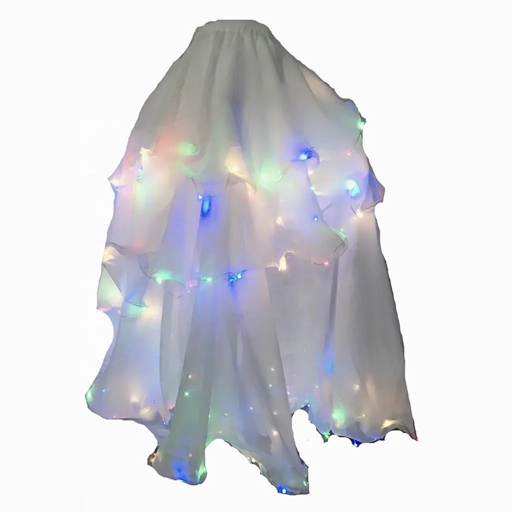 Bestdance-vestido de danza del vientre, falda LED de Hada, para actuaciones