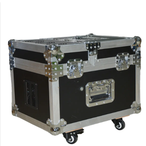 DJ 600W双Hazer DMX/遥控器无预热时间阶段双Haze机飞行案例发光二极管激光光源白色发射