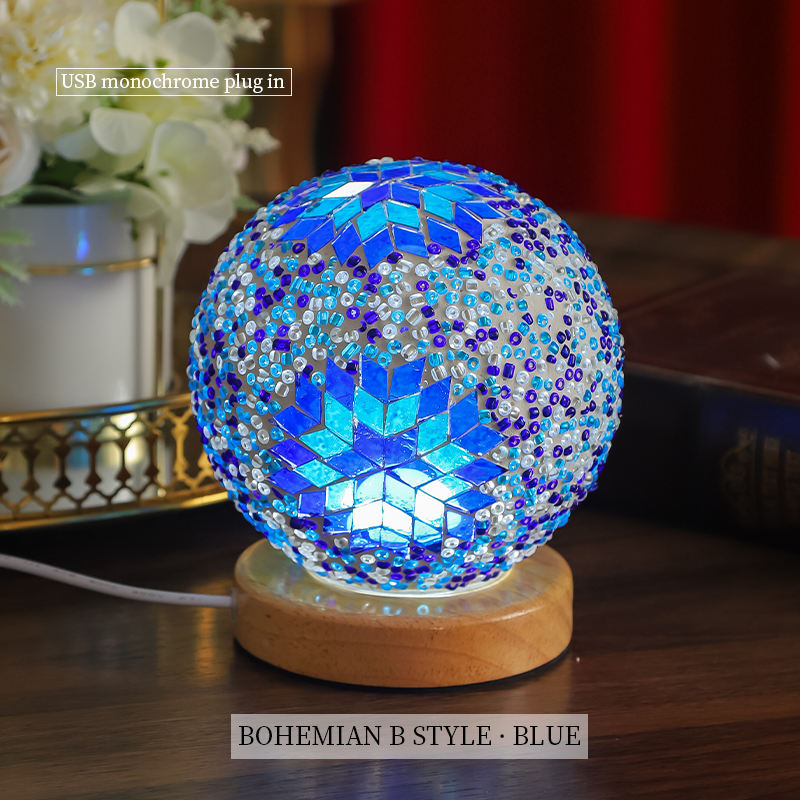 Bohemian B . blue 12cm