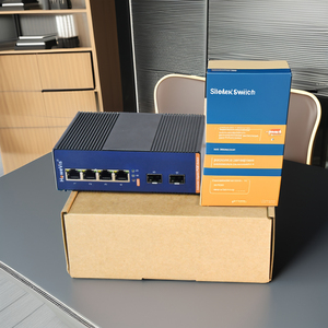 Switch di POE per Switch Ethernet industriale HoweVis 6 porta 10/100/1000M Switch di rete in fibra ottica non gestito - Product Image 3