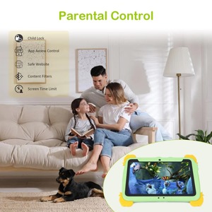 C Idea Maker 10.1 Tablet Android 13 Quad Core 4GB 64GB Drahtloses pädagogisches Kinder-Tablet mit CaseP1100-green - Product Image 6