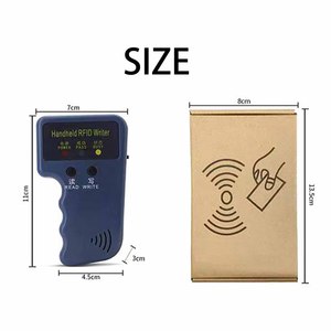IDカードクローナーRFIDリーダーライター、ハンドヘルドRFIDコピー機、125 khzIdおよびHidカード用RFIDリーダー - Product Image 4