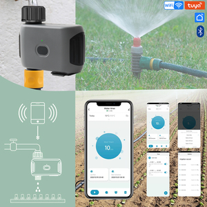 灌漑スプリンクラータイマー自動手動散水IP55防水WiFiファーム点滴散水コントローラーパティオ - Product Image 6
