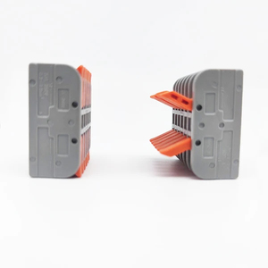 סיטונאי 32a 250v חוט מהיר מחבר אוניברסלי ידית קומפקטי ידית קפיץ בלוק עבור יישומי כוח