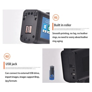 Stampante portatile a getto di mano stampante portatile a getto di inchiostro con numero di data, codice a barre, codice e macchina per la stampa di immagini - Product Image 4