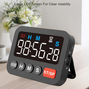 Magnenetic <strong>Digital</strong> Kitchen <strong>Timer</strong> 99Hour 59min 59s <strong>Countdown</strong>/up Rechargeable Battery <strong>Timer</strong> for Classroom Study Yoga Running - Product Image 2