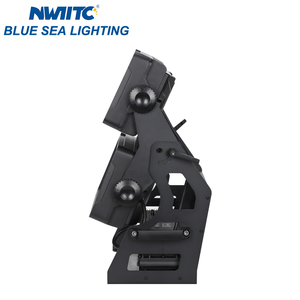 Neutrik REAN powercon ไฟฟลัดไลท์ LED 4in1, กันน้ำกลางแจ้ง RGBW 80x15W พลังสูงสำหรับงานกิจกรรมของสโมสรไฟเวที IP65 DMX512 - Product Image 6