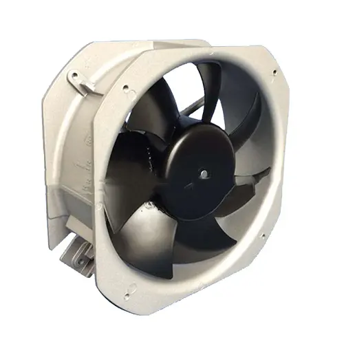 Coolcom-ventilador de flujo de aire grande, industrial, BLDC, paleta vertical de CC, axial, 280080, 24V o 48V