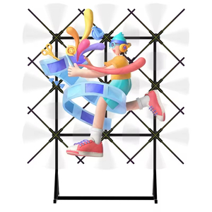 Neuankömmling 65cm 3D Holo graphic Display Fan Naked Eye Stereo Effekt 3D Hologramm Projektor für Bildung High-Impact Werbung